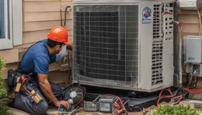 AC installation, servicing, and maintenance